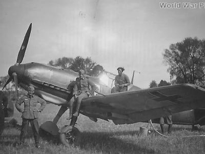 Bf109E of the 2/JG54
