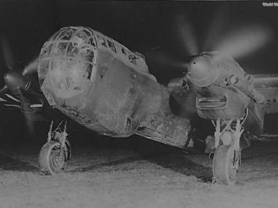 Do 217M warming up engines