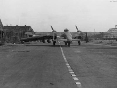 Do 217 rear view