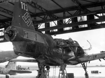 Dornier Do 335 A-1 Pfeil W.Nr. 240113 at Bindbach, 1945