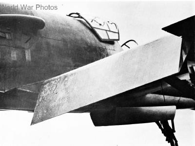 Dornier Do 335 Pfeil landing flap