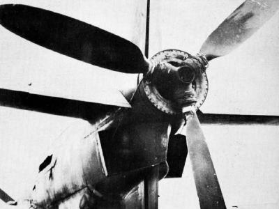 Do 335 rear push-propeller