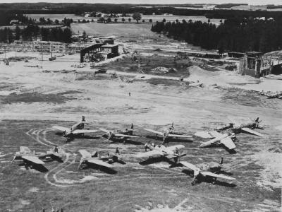unfinished Do 335s at Oberpfaffenhofen Germany