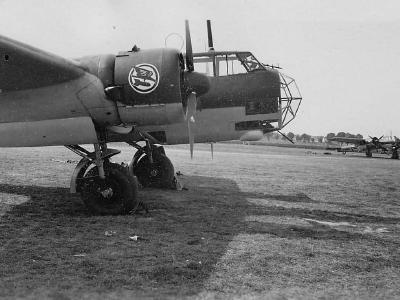 Bomber Dornier Do17Z of the 5/KG3