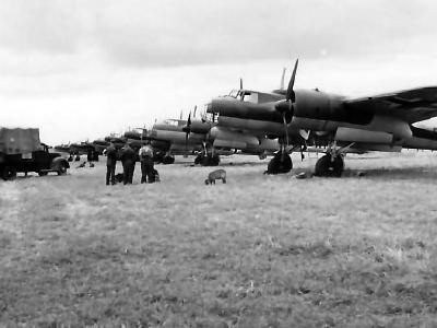 Bombers Do 17 P of the KG 51 France May 1940
