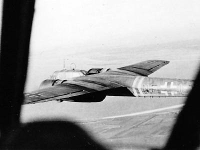 Do17Z with Stammkennzeichen marking NF+LT in flight