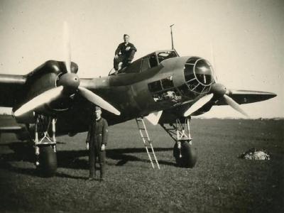 Dornier Do17 E front view