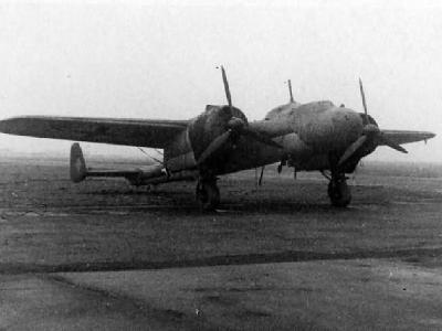 Dornier Do17 P on the ground