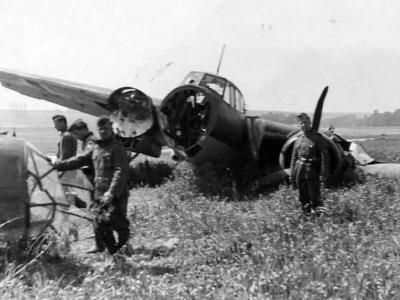 Dornier Do17 Z wreckage