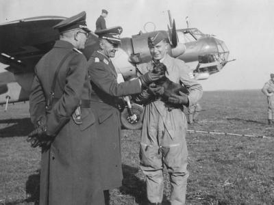 German bomber Do17 Z