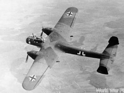Do 215B-1 in flight