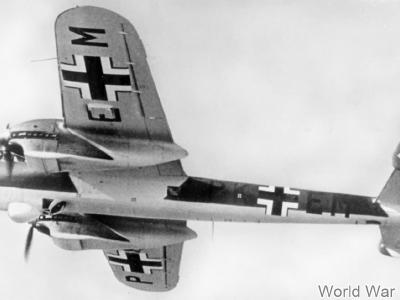 Dornier Do 215B-4 PK+EM in flight