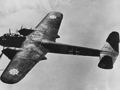 Dornier Do 215 in flight