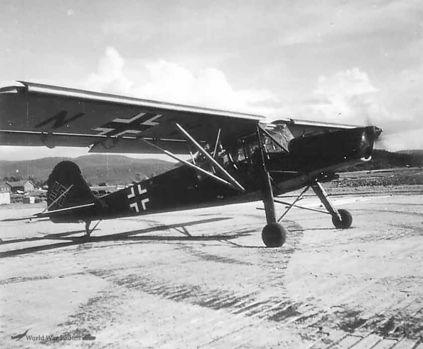 Fi 156 Storch Banak Norway 1940