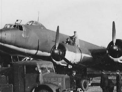 Focke-Wulf Fw200 C-1 maintenance before take off