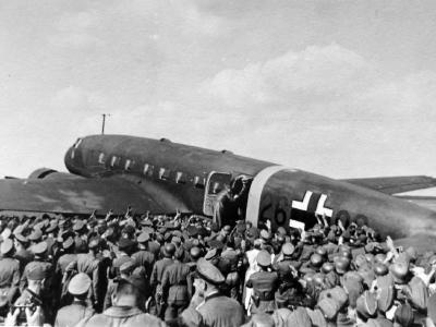 Hitler’s personal plane Fw200 26-00 Ukraine Uman 1941