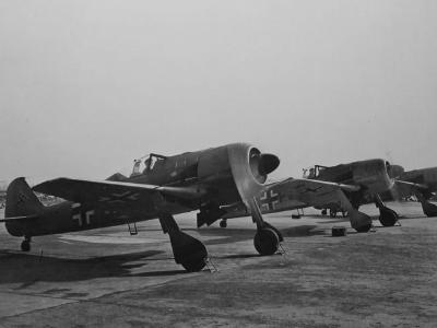Fw 190A-0 fighters