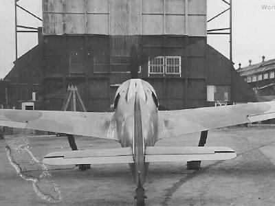 Fw 190A-3 MP499, rear view