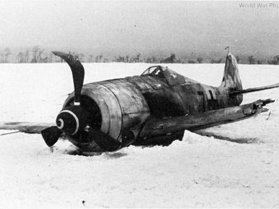Crashed Fw190A-4 Winter