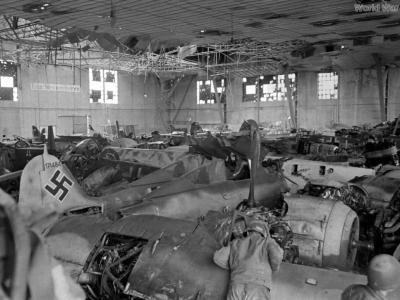 Wreck of Fw 190A-8 171484