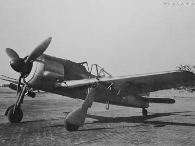 Fw190 with WGr 21 air to air rocket