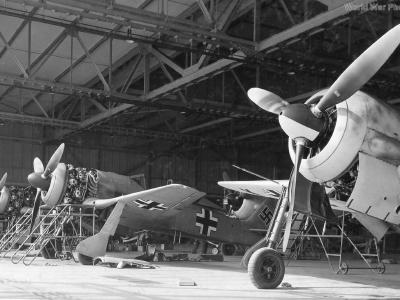 Fw 190A-0 Bremen factory