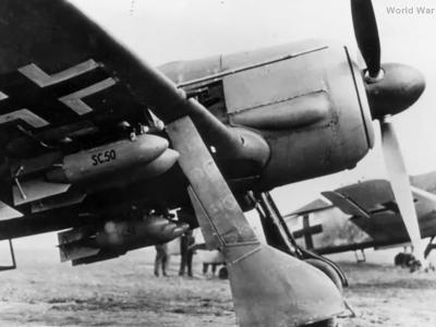 Fw 190 F-3 with ETC 50 bomb racks