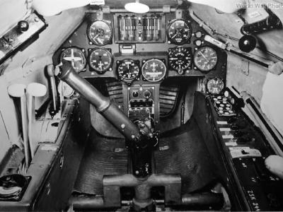 Fw189 V-6 cockpit