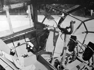 Fw 189 A-1 cockpit