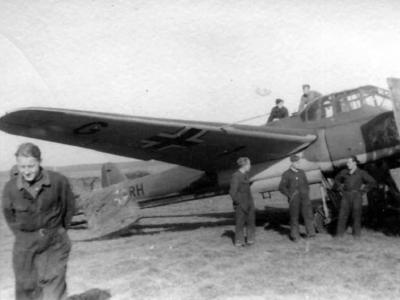 Focke-Wulf Fw189 on the ground