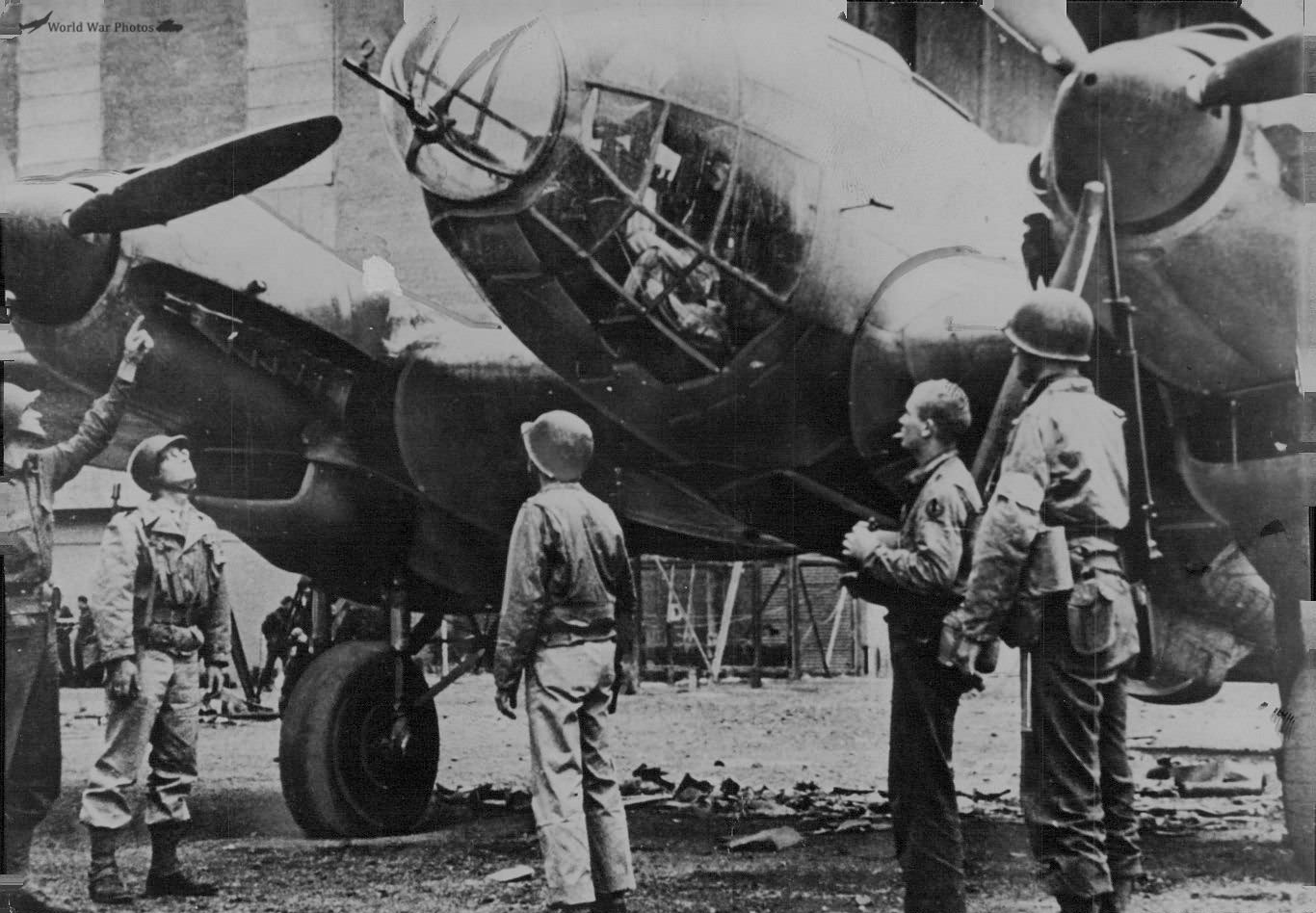 Captured He 111H