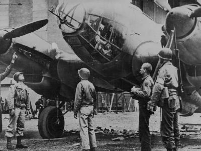 Captured He 111H
