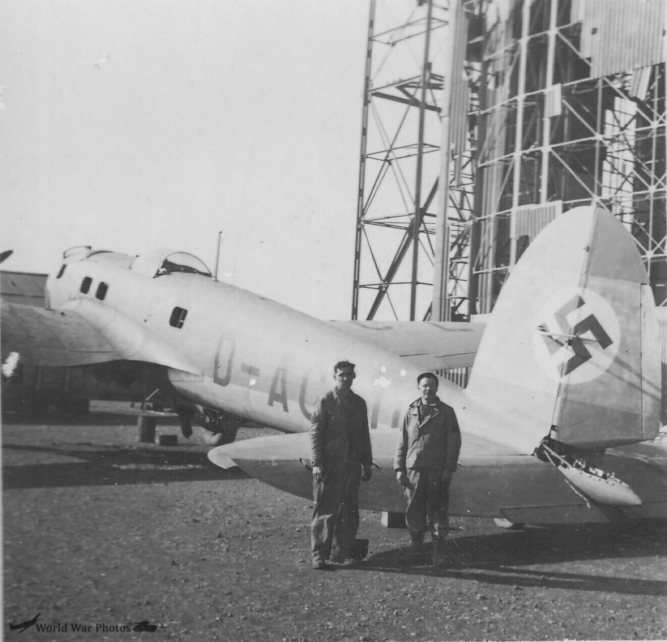 Captured He 111 ACLQ Tunisia