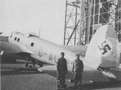 Captured He 111 ACLQ Tunisia