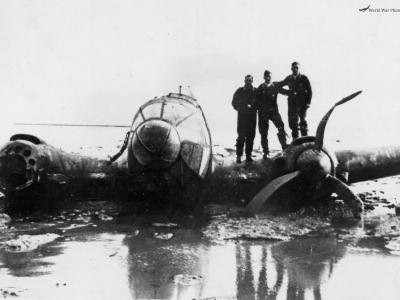 Crashed He111