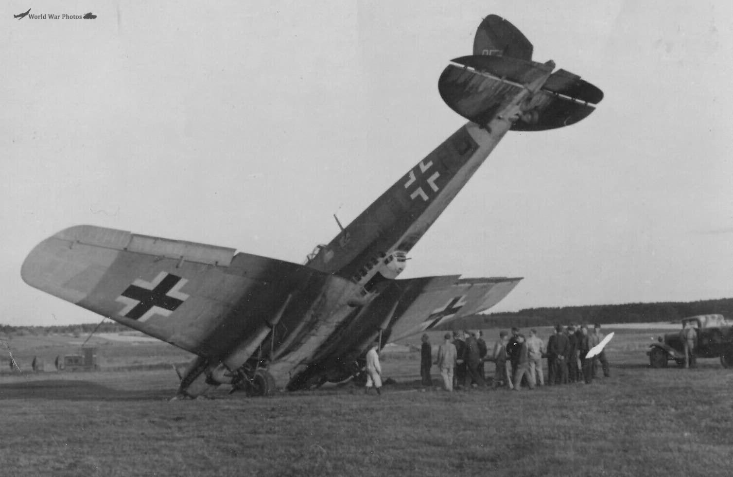 Crashed He 111