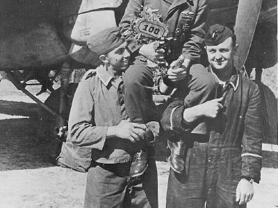 He111 Airman Celebrated on 100th Mission