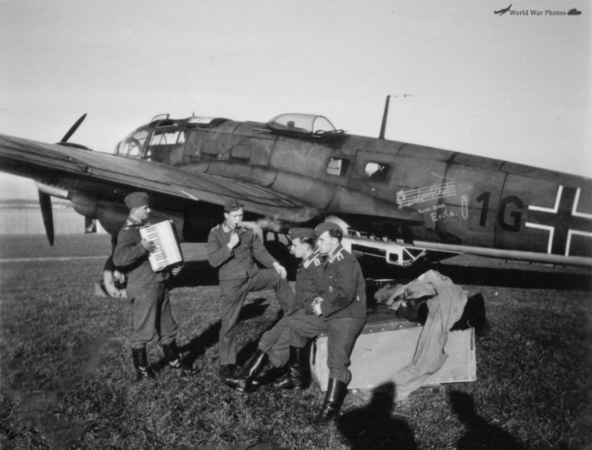 He111 KG27 Erika