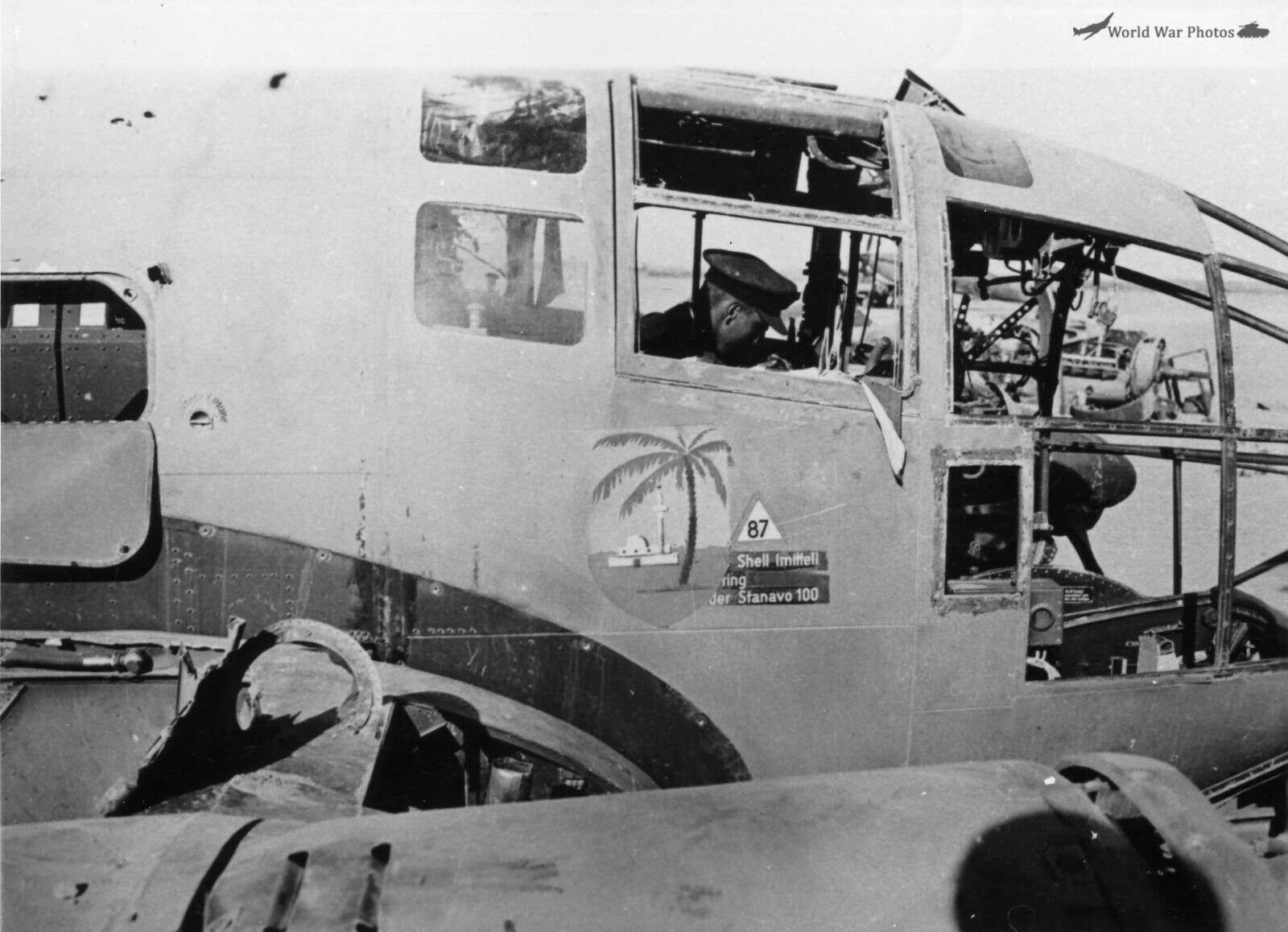 He111 wreck in North Africa