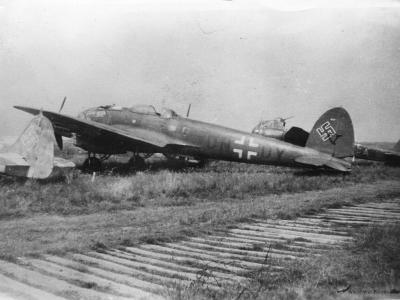 He 111H-16 DN DY Hamburg 1945