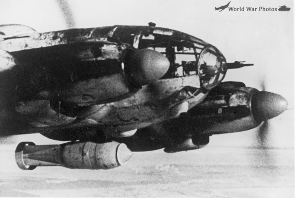 He 111H-6 with PC 1400 bomb