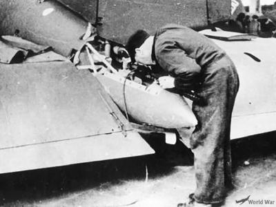 MG 17 installation in tail of He 111H-6