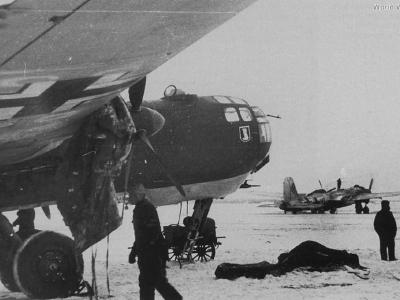 Heinkel He 177A-5 of the I/FKG 50 Zaporoze