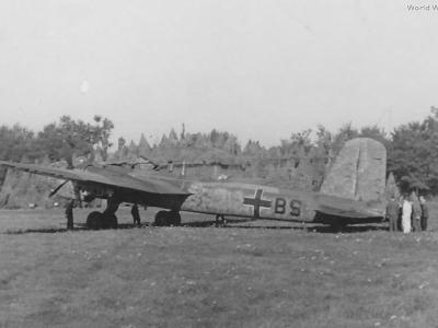 He 177 coded F8+BS of the 8/KG 40
