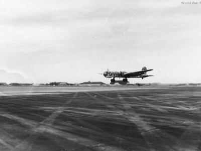 Heinkel He 177 landing