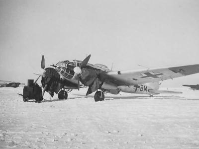 He111 H A1+BM 4/KG 53 Russia Winter 1942-43
