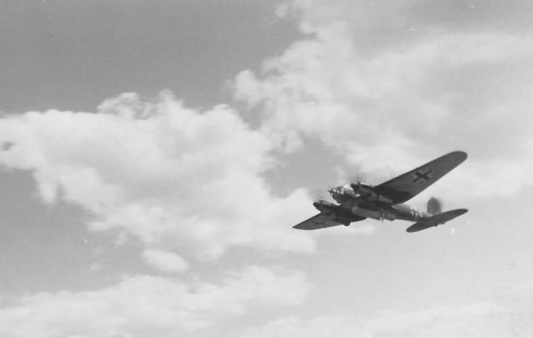 He111 H from II/KG 26 with SD 2500 KG Bomb
