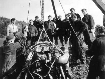 He111 of the KG26 1940 Banak Norway 3