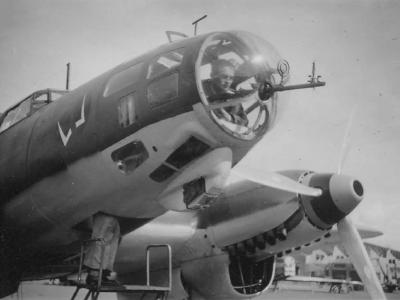 Heinkel He 111 from Legion Condor, nose
