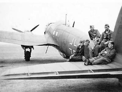 He111 tail section